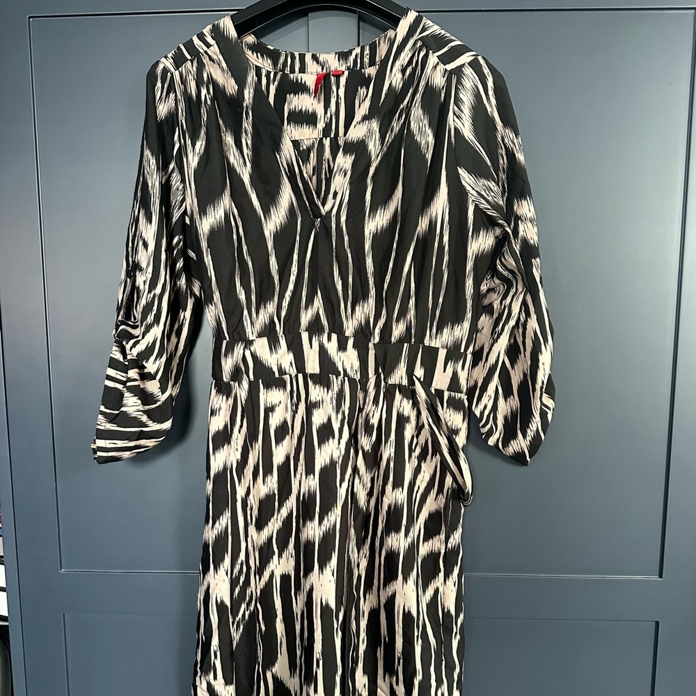5/48 Pink Zebra Print Mini Dress